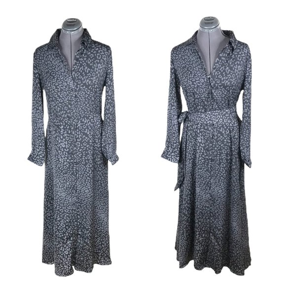 # RB Couture  Maxi Dress Long Sleeve  Sz Med - Picture 1 of 11